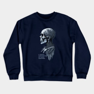 Metaphoric Skull - Drip Neon Crewneck Sweatshirt